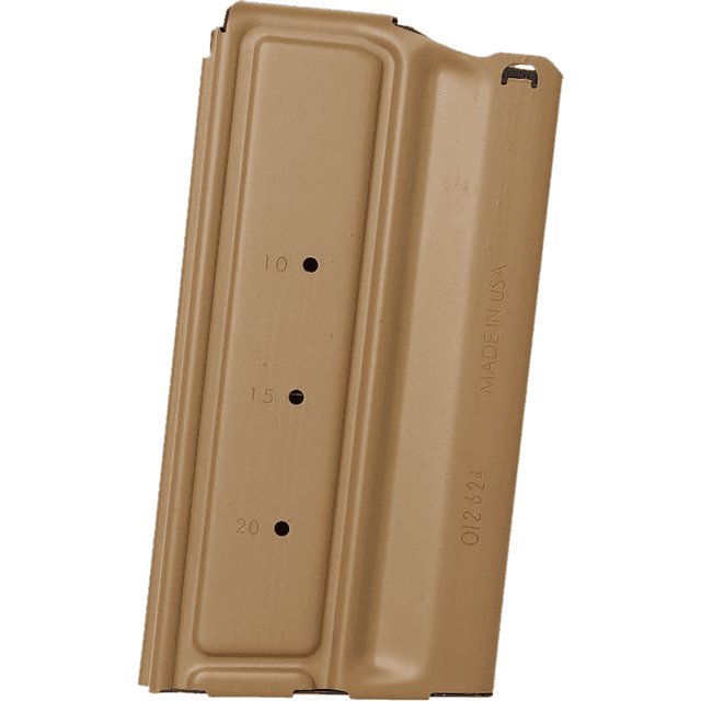 Sig Sauer MCX-Spear Magazine, 20rd Double Stack Coyote Tan Steel 277 Sig Fury/6.8x51mm/6.5 Creedmoor/7.62 NATO - MAGSPEARMULTICOY Sig Sauer MCX-Spear Magazine, 20rd Double Stack Coyote Tan Steel 277 Sig Fury/6.8x51mm/6.5 Creedmoor/7.62 NATO - MAGSPEARMULTICOY