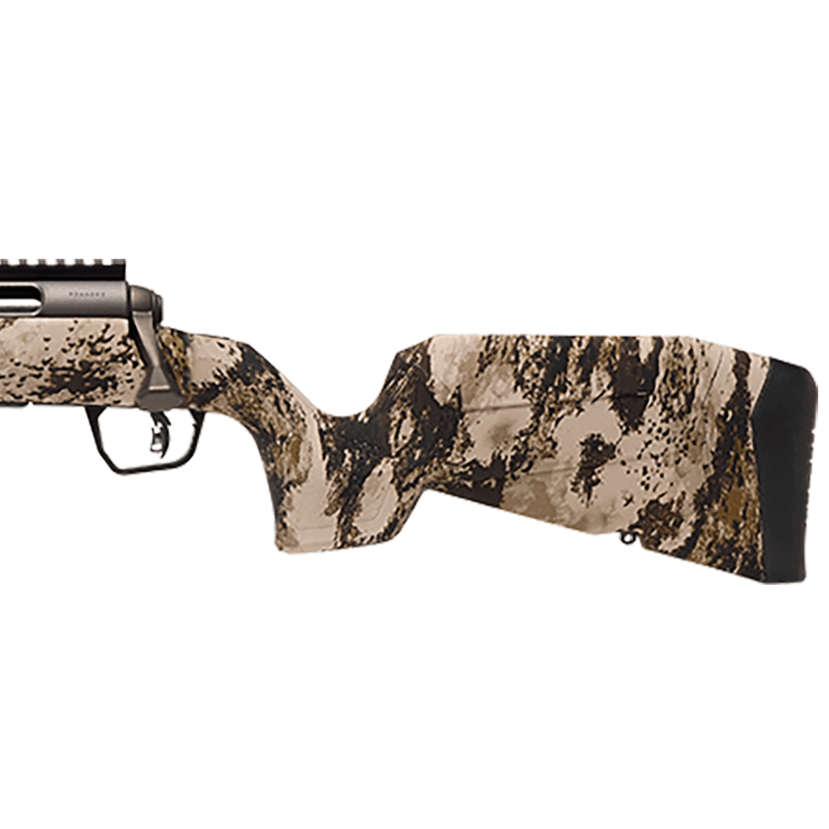 Savage Arms Axis 2 Pro Rifle, 20" Gun Metal Bronze Cerakote Threaded Barrel Gun Metal Bronze Cerakote Picatinny Rail Carbon Steel Receiver Fixed w/Pistol Grip Western Camo Synthetic Stock Left Hand Full Size 4+1rd 6mm ARC - 32392 Savage Arms Axis 2 Pro Rifle, 20" Gun Metal Bronze Cerakote Threaded Barrel Gun Metal Bronze Cerakote Picatinny Rail Carbon Steel Receiver Fixed w/Pistol Grip Western Camo Synthetic Stock Left Hand Full Size 4+1rd 6mm ARC - 32392