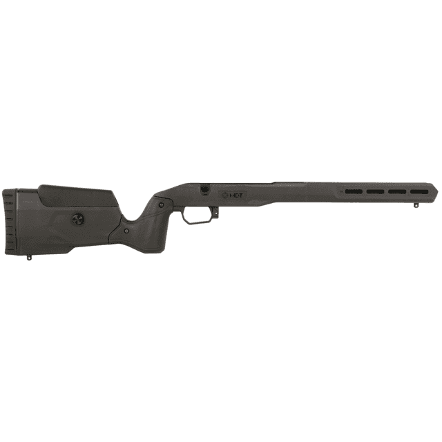 Mdt Sporting Goods Inc Field Stock Chassis System, Black 32.22" OAL Adjustable Length of Pull Fits Ruger American LA - 109545BLK Mdt Sporting Goods Inc Field Stock Chassis System, Black 32.22" OAL Adjustable Length of Pull Fits Ruger American LA - 109545BLK