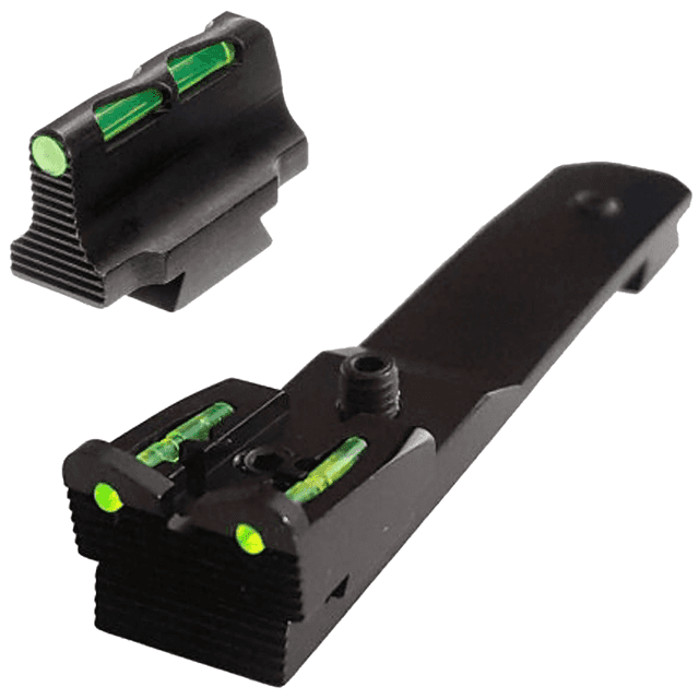 HiViz LiteWave Henry Rifles Sight, Front/Rear Green/Red/White Adjustable Sight Set for Rifle Henry H009CC/ H010/ AW/ WL/ H012CR/ M/ MR - HHVS570 HiViz LiteWave Henry Rifles Sight, Front/Rear Green/Red/White Adjustable Sight Set for Rifle Henry H009CC/ H010/ AW/ WL/ H012CR/ M/ MR - HHVS570