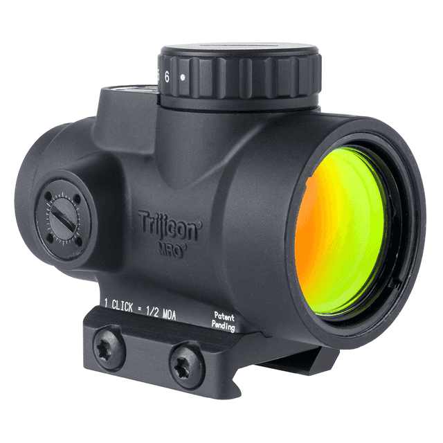 Trijicon 2200301 MRO SD Black 1x25mm 2 MOA Red Dot Reticle Low Mount Trijicon 2200301 MRO SD Black 1x25mm 2 MOA Red Dot Reticle Low Mount