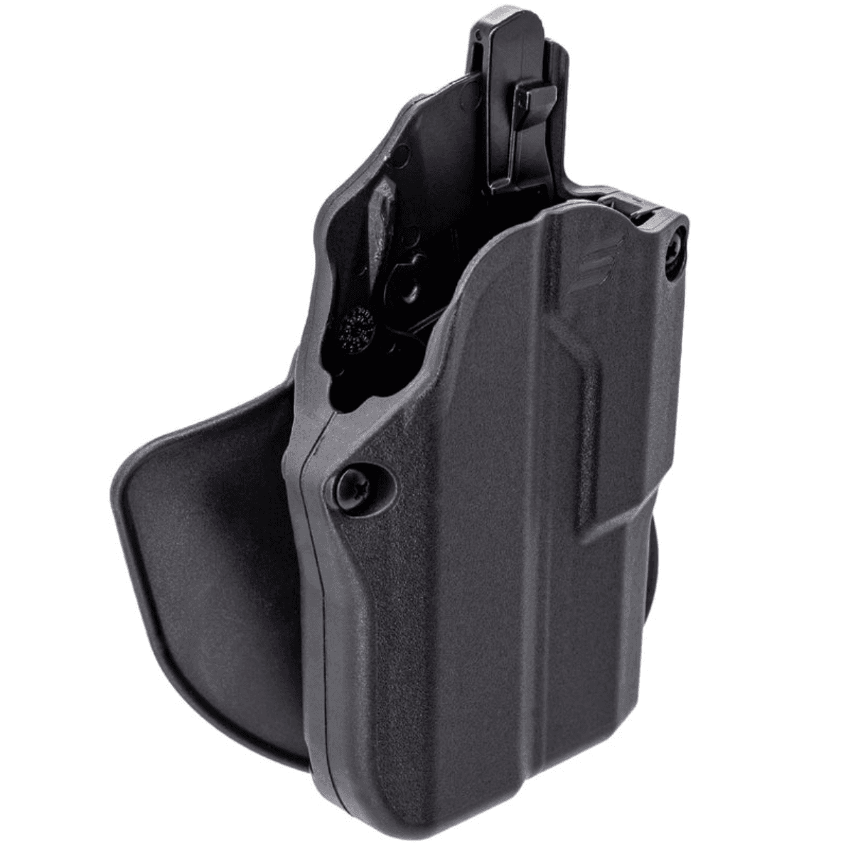 Safariland Solis ALS OWB Holster, Black Belt Slide/Paddle Mount Left Hand 1.50-1.75" Belt Size Compatible w/ Glock 17 - SOLIS1835A0C3412 Safariland Solis ALS OWB Holster, Black Belt Slide/Paddle Mount Left Hand 1.50-1.75" Belt Size Compatible w/ Glock 17 - SOLIS1835A0C3412