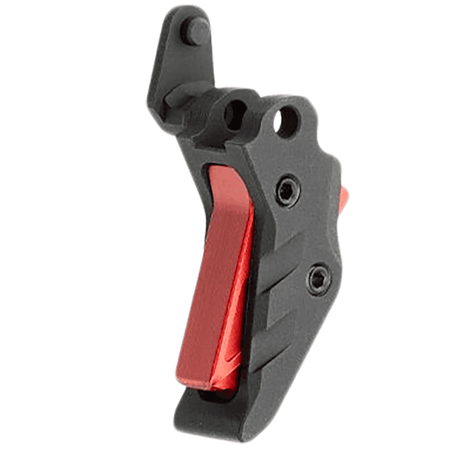 Tyrant CNC Intellifire Trigger, Black/Red Aluminum / Steel Fits Sig P365 - TDP365TRIGBLACKRED Tyrant CNC Intellifire Trigger, Black/Red Aluminum / Steel Fits Sig P365 - TDP365TRIGBLACKRED