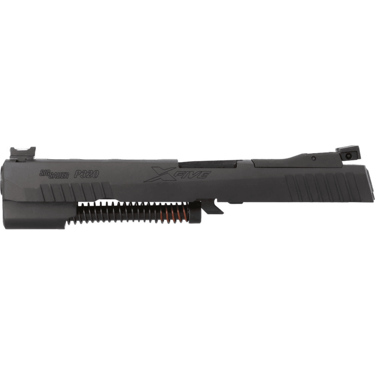 Sig Sauer P320 XFive Slide Assembly, 5" Black Stainless Steel Optic Ready Slide 9mm - 8901572 Sig Sauer P320 XFive Slide Assembly, 5" Black Stainless Steel Optic Ready Slide 9mm - 8901572