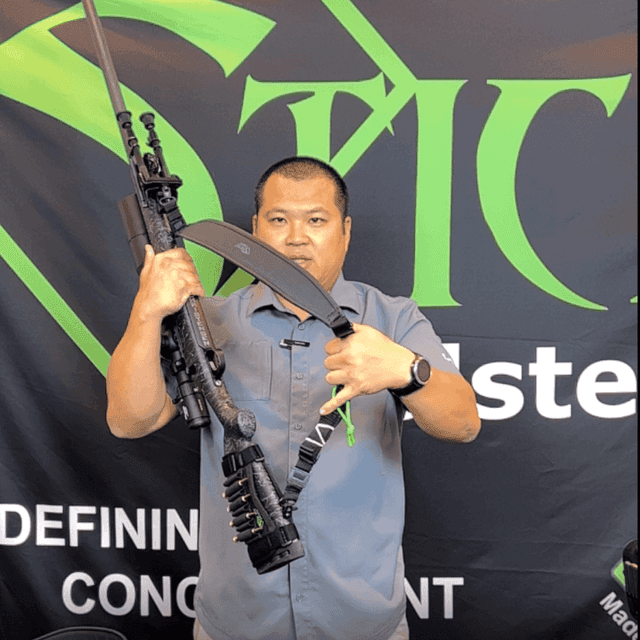 Sticky Holsters Modular Rifle Sling, Black One Sling Fits All Rifles / Shotguns - MRS Sticky Holsters Modular Rifle Sling, Black One Sling Fits All Rifles / Shotguns - MRS