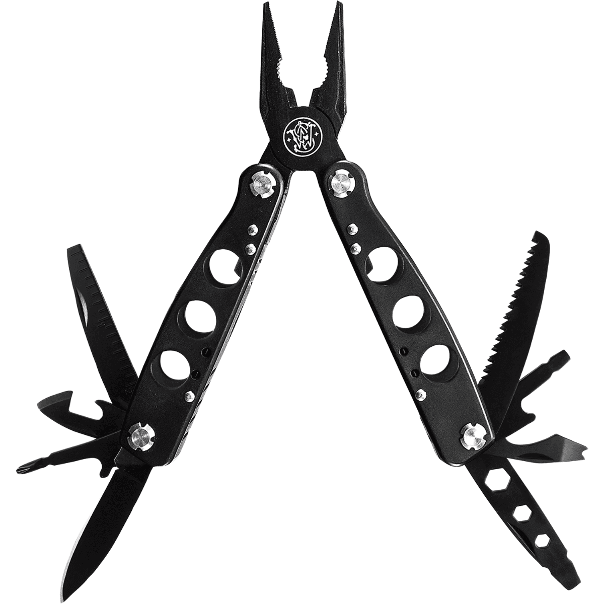 Smith & Wesson Knives Multi-Tool, Black 6.50" Long Includes Case - SWMT1CP Smith & Wesson Knives Multi-Tool, Black 6.50" Long Includes Case - SWMT1CP