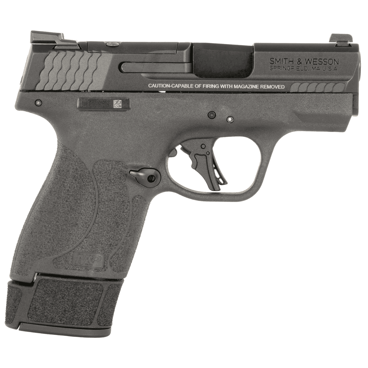 Smith & Wesson M&P9 Shield Pistol, 3.10" Optic Ready/Serrated Slide 15+1rd 9mm Luger - 14196 Smith & Wesson M&P9 Shield Pistol, 3.10" Optic Ready/Serrated Slide 15+1rd 9mm Luger - 14196