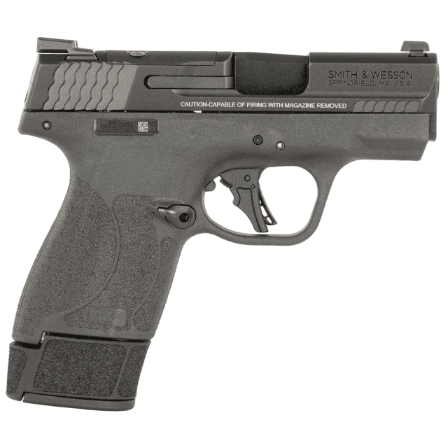 Smith & Wesson M&P9 Shield Pistol, 3.10" Optic Ready/Serrated Slide 15+1rd 9mm Luger - 14196 Smith & Wesson M&P9 Shield Pistol, 3.10" Optic Ready/Serrated Slide 15+1rd 9mm Luger - 14196