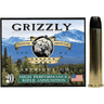 Grizzly Ammo Round Nose Flat Point Ammo, Box View Grizzly Ammo Round Nose Flat Point Ammo, Box View