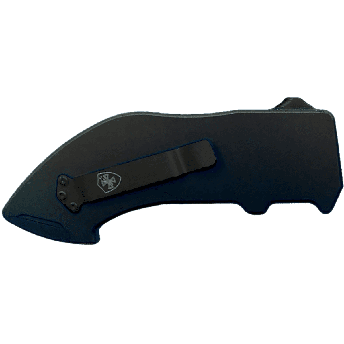 Templar Knife Squire Utility Knife, OTF Razor Plain Black Anodized 5.38" Aluminum Handle 7.25" OAL Includes Pocket Clip - BCABK Templar Knife Squire Utility Knife, OTF Razor Plain Black Anodized 5.38" Aluminum Handle 7.25" OAL Includes Pocket Clip - BCABK