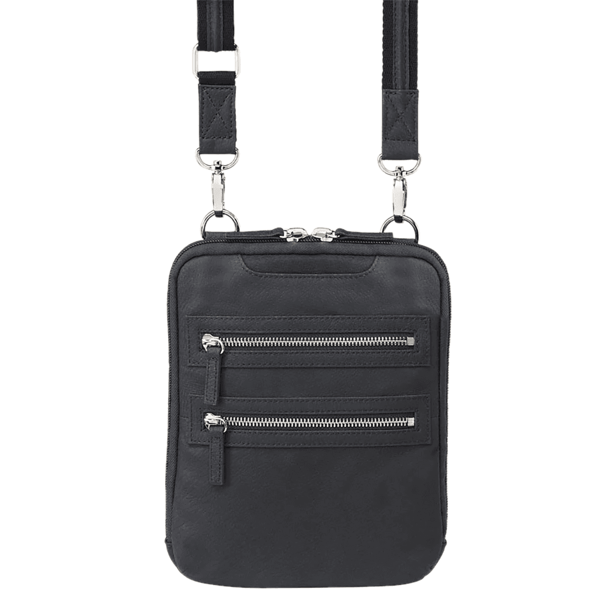 Gun Tote'n Mamas/Kingport Essential Cross-Body Purse, Black Leather - GTM109BK Gun Tote'n Mamas/Kingport Essential Cross-Body Purse, Black Leather - GTM109BK