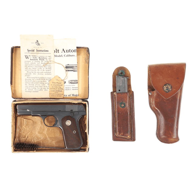 Colt M1903 Pocket Hammerless .32 Automatic Mfg. 1930 Colt M1903 Pocket Hammerless .32 Automatic Mfg. 1930