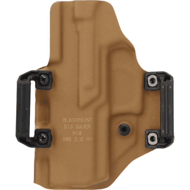Sig Sauer Blackpoint Tactical OWB Holster, Coyote Tan Composite Belt Loop Mount Right Hand Fits Sig P320 Cary/P320-M18 - 8901243 Sig Sauer Blackpoint Tactical OWB Holster, Coyote Tan Composite Belt Loop Mount Right Hand Fits Sig P320 Cary/P320-M18 - 8901243