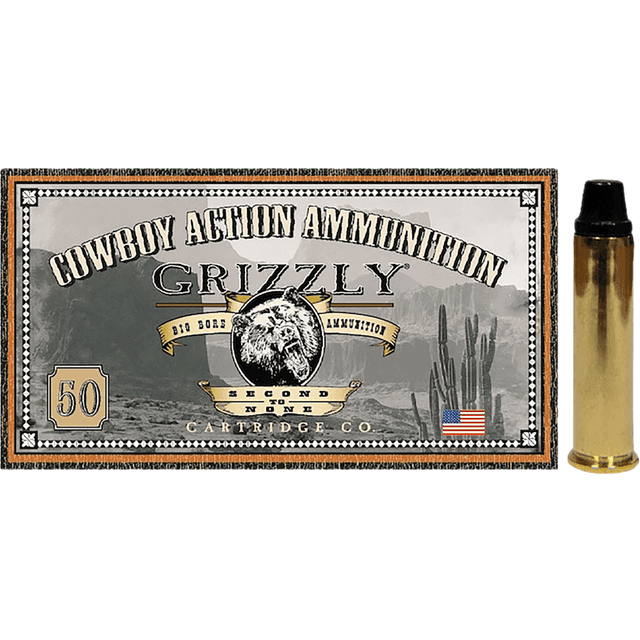 Grizzly Ammo Semi Wad-Cutter Ammo, 158gr 50 Per Box/10 Case 357Mag - GC357M2 Grizzly Ammo Semi Wad-Cutter Ammo, 158gr 50 Per Box/10 Case 357Mag - GC357M2
