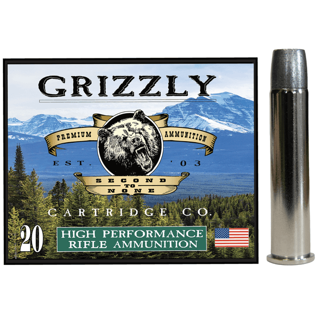 Grizzly Ammo Wide Long Nose Gas Check Ammo, +P 405gr 20 Per Box/10 Case 45-70Gov - GC45/70+P5 Grizzly Ammo Wide Long Nose Gas Check Ammo, +P 405gr 20 Per Box/10 Case 45-70Gov - GC45/70+P5