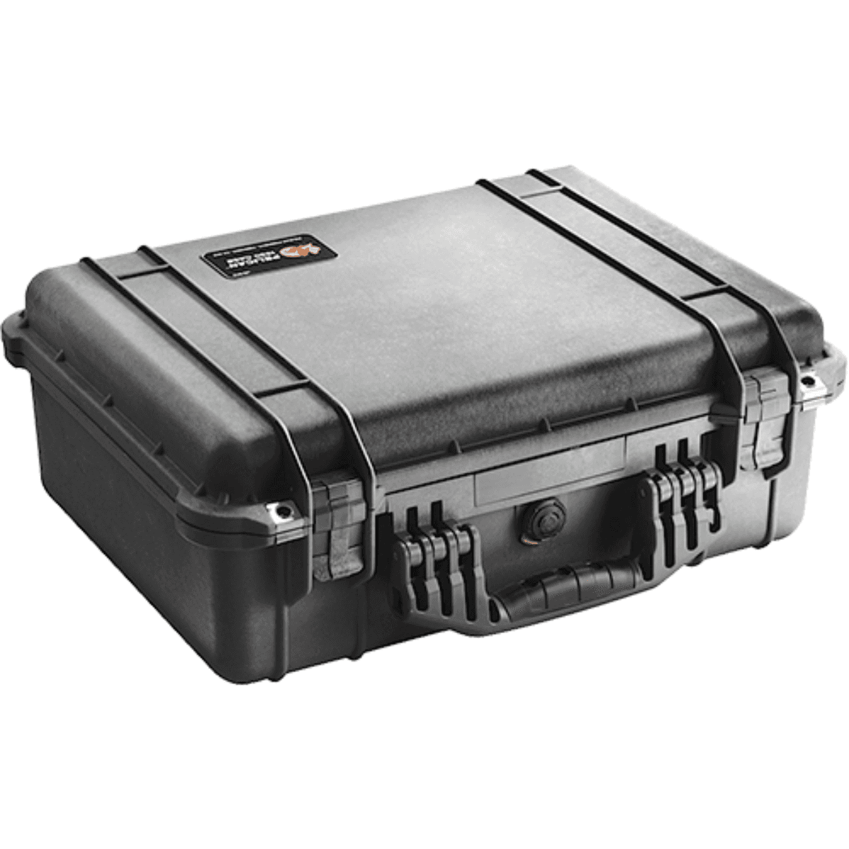 Pelican Protector Case, Black Polypropylene Holds Handgun Crush/ Dust Proof / Watertight Foam Padding 18.06" L x 12.89" W x 6.72" D Interior Dimensions - 1520000110 Pelican Protector Case, Black Polypropylene Holds Handgun Crush/ Dust Proof / Watertight Foam Padding 18.06" L x 12.89" W x 6.72" D Interior Dimensions - 1520000110