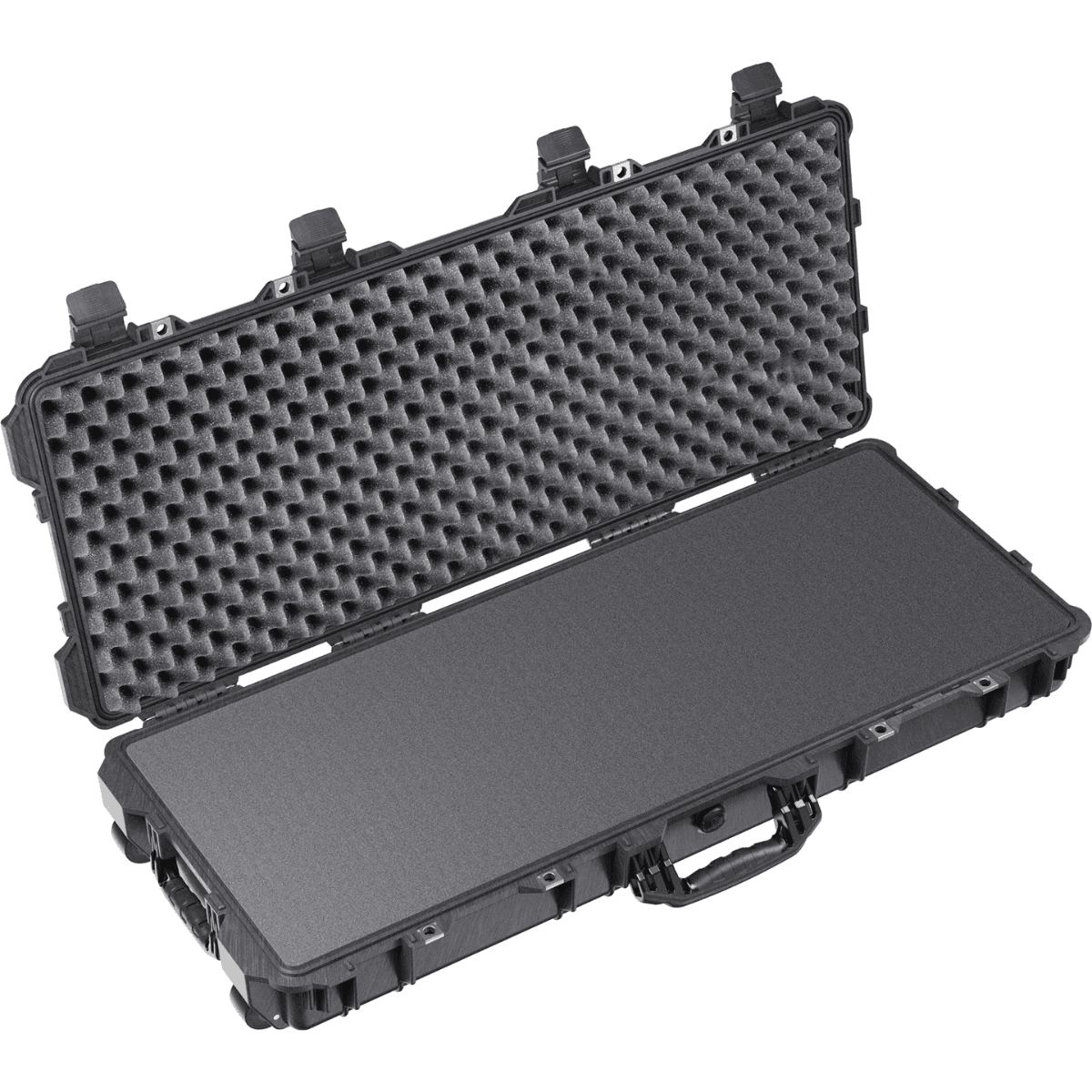 Pelican Protector Long Case, 35.76" Black Polypropylene Holds Rifle Crush/ Dust Proof / Watertight Foam Padding 35.76" L x 13.73" W x 5.35" D Interior Dimensions - 0170000000110 Pelican Protector Long Case, 35.76" Black Polypropylene Holds Rifle Crush/ Dust Proof / Watertight Foam Padding 35.76" L x 13.73" W x 5.35" D Interior Dimensions - 0170000000110