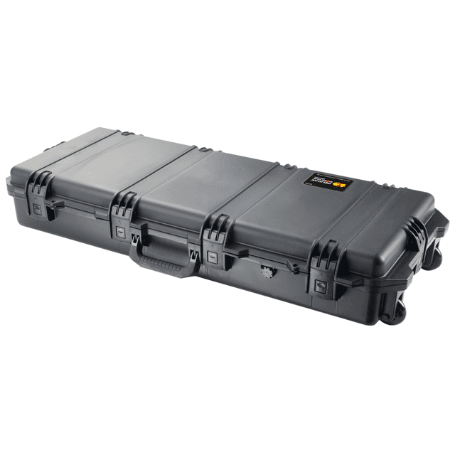 Pelican Storm Long Case, 36.50" Black HPX Resin Foam Padding Includes Wheels 36.50" L x 14.50" W x 6" D Interior Dimensions - IM3100X0001 Pelican Storm Long Case, 36.50" Black HPX Resin Foam Padding Includes Wheels 36.50" L x 14.50" W x 6" D Interior Dimensions - IM3100X0001