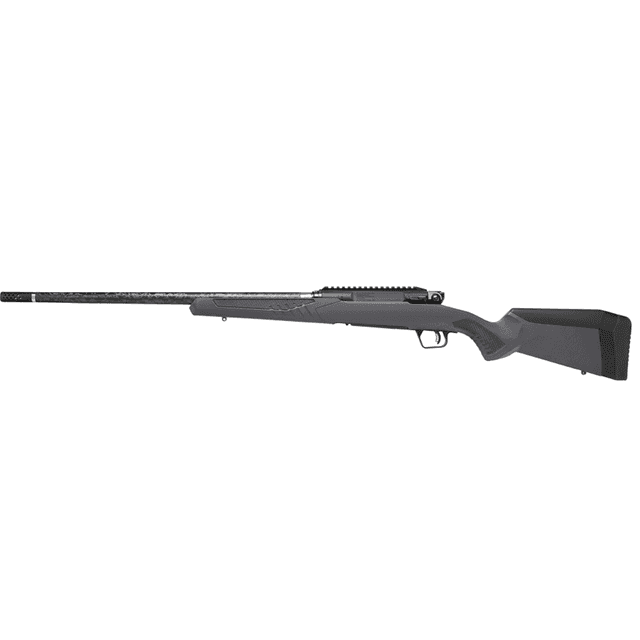 Savage Arms Impulse Mountain Hunter Rifle, 22" Carbon Fiber Threaded Barrel Black Aluminum Receiver w/Picatinny Rail Gray AccuStock Synthetic Stock Ambidextrous 4+1rd 6.5 Creedmoor - 57895 Savage Arms Impulse Mountain Hunter Rifle, 22" Carbon Fiber Threaded Barrel Black Aluminum Receiver w/Picatinny Rail Gray AccuStock Synthetic Stock Ambidextrous 4+1rd 6.5 Creedmoor - 57895