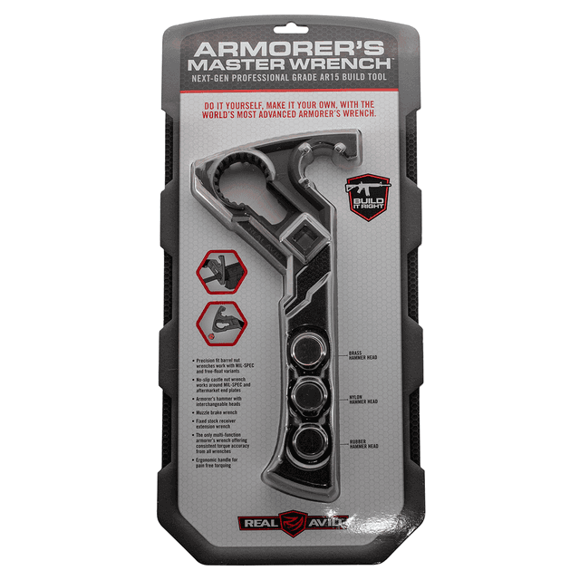 Real Avid AVAR15AMW Armorer's Master Wrench Stainless Steel AR-Platform Real Avid AVAR15AMW Armorer's Master Wrench Stainless Steel AR-Platform