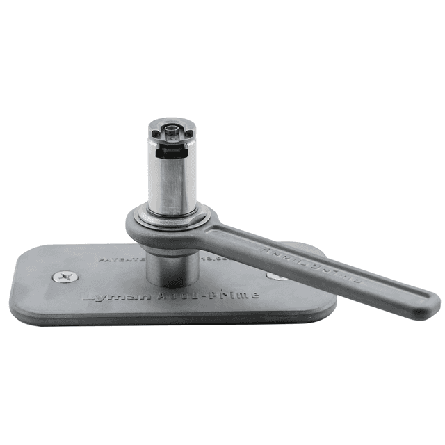 Lyman Accu-Prime Priming Tool, Silver Ambidextrous Includes Small / Large Primer Punches - 7770075 Lyman Accu-Prime Priming Tool, Silver Ambidextrous Includes Small / Large Primer Punches - 7770075