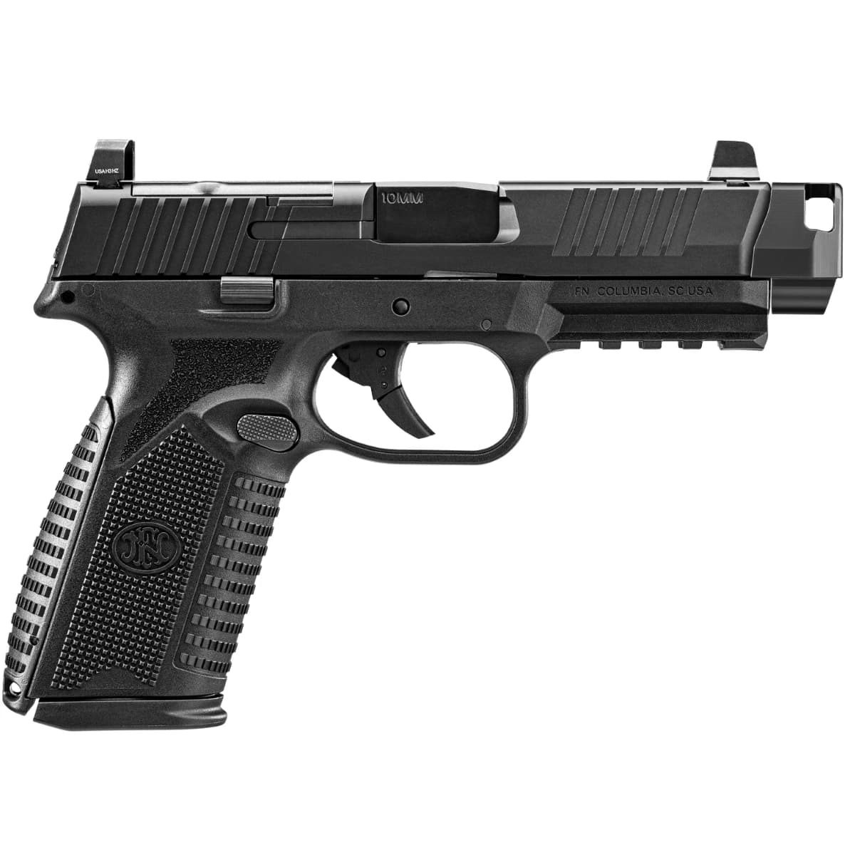 FN 66-102128 510 MRD Compensated 10mm Auto 10+1 4.43" Black Compensated Barrel FN 66-102128 510 MRD Compensated 10mm Auto 10+1 4.43" Black Compensated Barrel