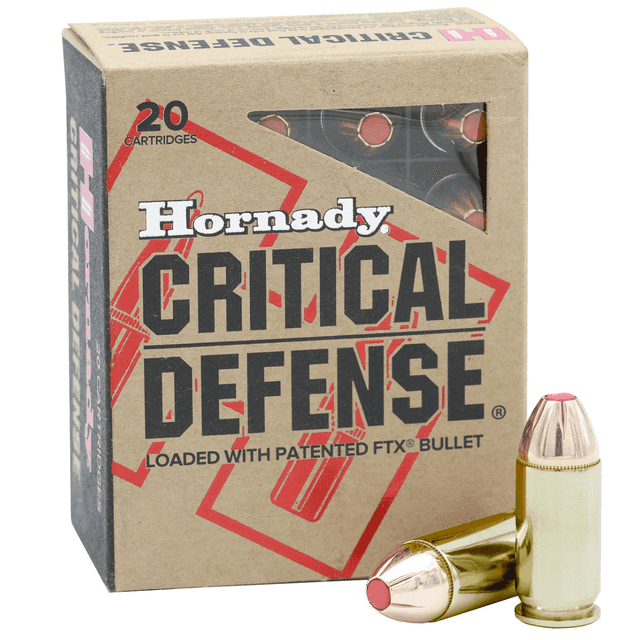 Hornady Critical Defense Ammo, +P 185gr Flex Tip eXpanding 20 Per Box/10 Case 45 Auto - 90923 Hornady Critical Defense Ammo, +P 185gr Flex Tip eXpanding 20 Per Box/10 Case 45 Auto - 90923