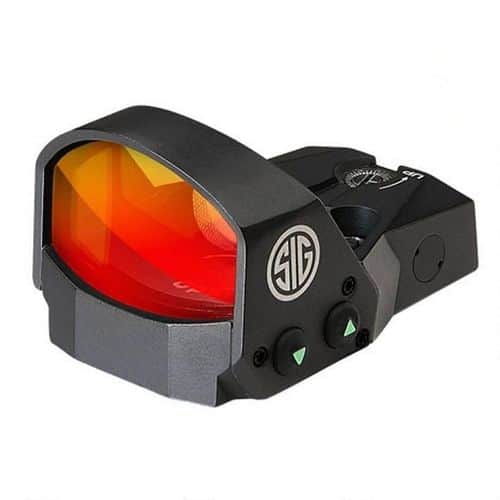SIG SAUER Romeo 1, Reflex Sight 1X30mm, 3 MOA Red Dot Reticle 1 MOA Adjustments CR1632 Battery Sight Only - Black SIG SAUER Romeo 1, Reflex Sight 1X30mm, 3 MOA Red Dot Reticle 1 MOA Adjustments CR1632 Battery Sight Only - Black