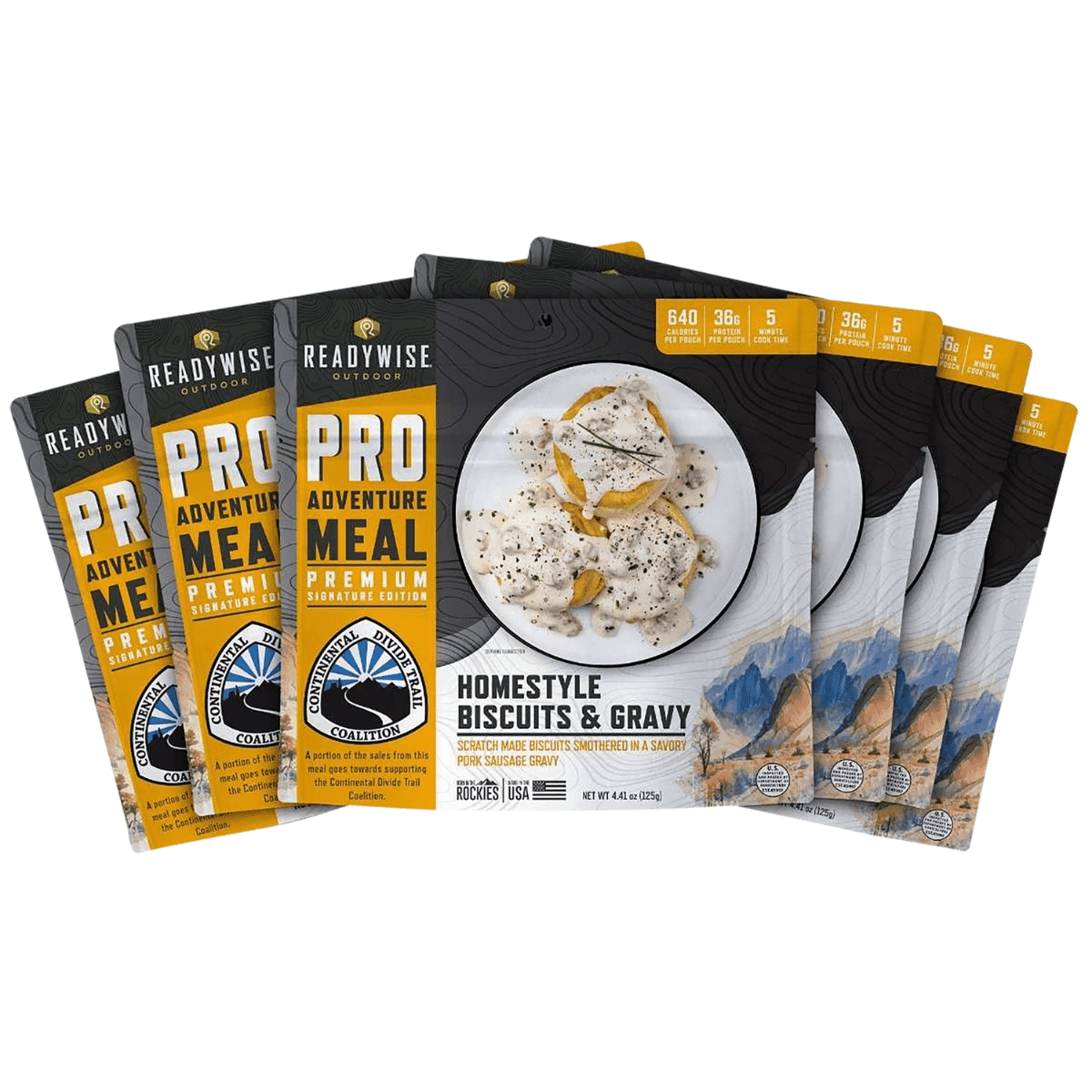 ReadyWise Outdoor Food Kit Homestyle Biscuits & Gravy, 2 Servings Per Pouch 6 Per Case - RW05190 ReadyWise Outdoor Food Kit Homestyle Biscuits & Gravy, 2 Servings Per Pouch 6 Per Case - RW05190