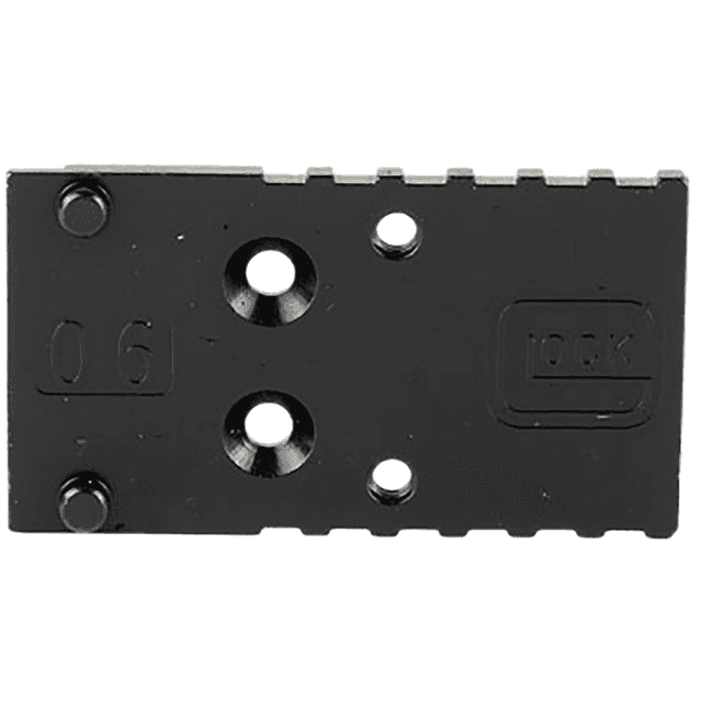 Glock MOS Adapter Plate 06, 5.50" Length Black Includes 3 Screws 9mm - 74013 Glock MOS Adapter Plate 06, 5.50" Length Black Includes 3 Screws 9mm - 74013