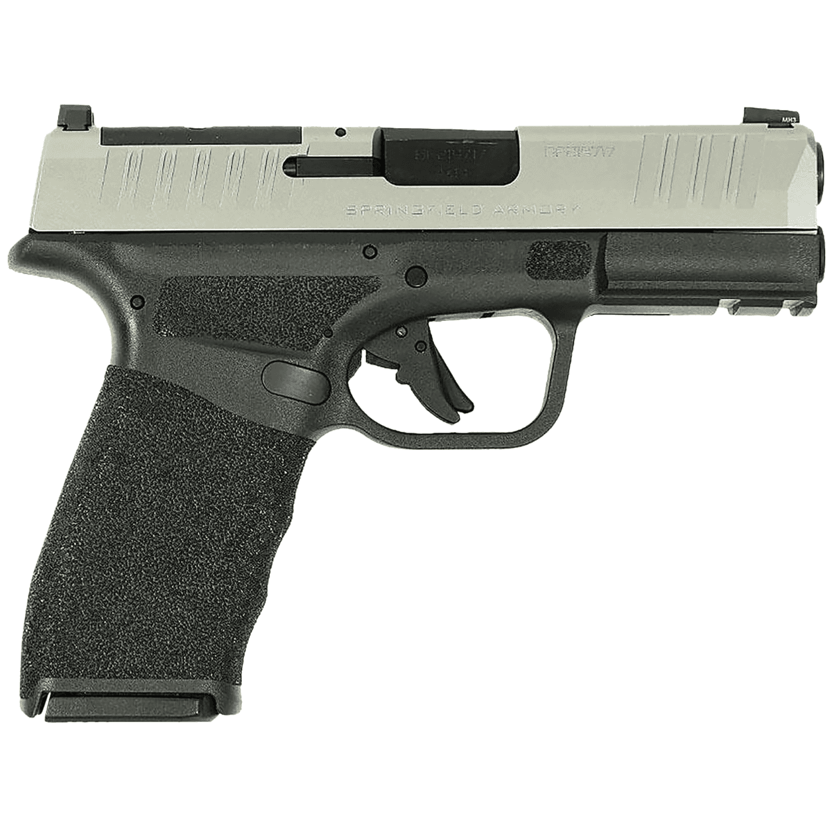 Springfield Armory Hellcat Pro OSP *CA Compliant Pistol, 3.70" Black Melonite Steel Barrel Stainless Optic Ready/Serrated Slide Black Polymer Frame w/Picatinny Rail Adaptive Texture Grip 5 mags & Bag Gear Up Pkg 10+1 9mm Luger - HCP9379SOSPCAP Springfield Armory Hellcat Pro OSP *CA Compliant Pistol, 3.70" Black Melonite Steel Barrel Stainless Optic Ready/Serrated Slide Black Polymer Frame w/Picatinny Rail Adaptive Texture Grip 5 mags & Bag Gear Up Pkg 10+1 9mm Luger - HCP9379SOSPCAP