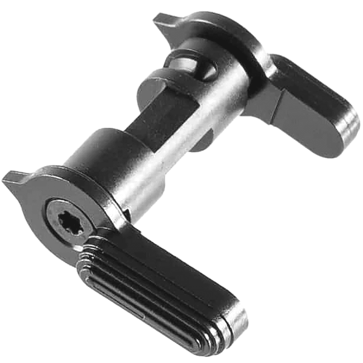 Patriot Ordnance Factory 50/90 Degree Safety Selector, Black Hardcoat Anodized Ambidextrous AR-Platform - 01461 Patriot Ordnance Factory 50/90 Degree Safety Selector, Black Hardcoat Anodized Ambidextrous AR-Platform - 01461