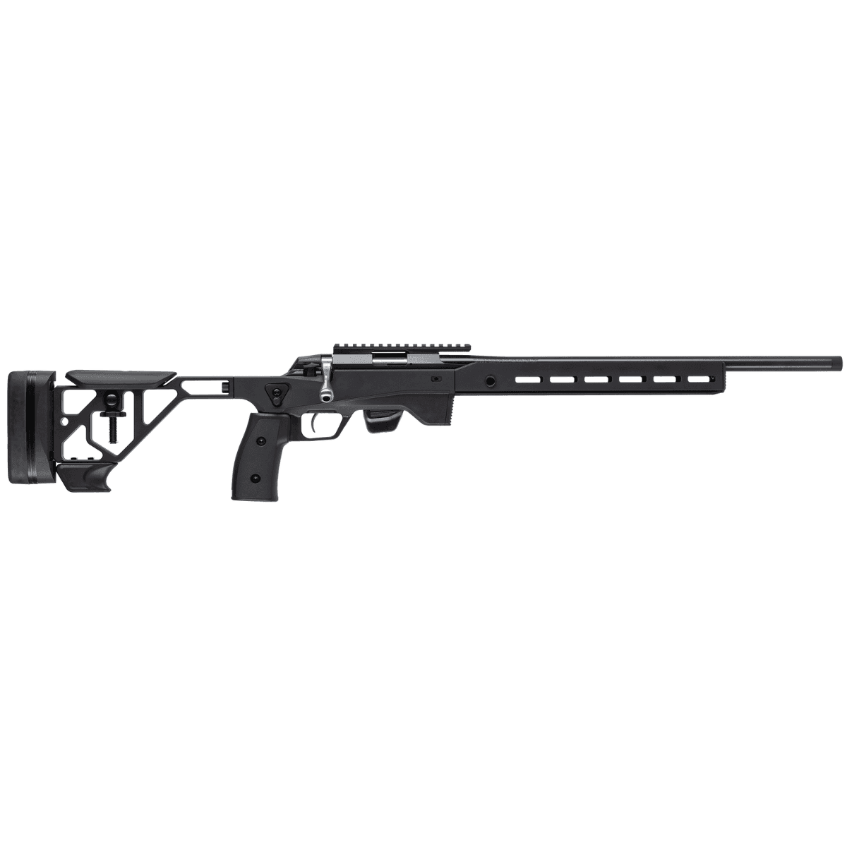 Tikka T1X Ace Target Rifle, 20" Black Anodized Threaded Barrel Picatinny Rail Receiver ARCA/M-LOK Handguards Black Adjustable Aluminum Stock Black Polymer Grips 10+1rd 17 HMR - JRT1XATB30920 Tikka T1X Ace Target Rifle, 20" Black Anodized Threaded Barrel Picatinny Rail Receiver ARCA/M-LOK Handguards Black Adjustable Aluminum Stock Black Polymer Grips 10+1rd 17 HMR - JRT1XATB30920