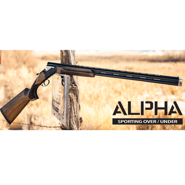 Fierce Firearms Alpha Shotgun, 32" Black Satin Cerakote Over/Under Vent Rib Barrel Black Cerakote Steel Receiver Adj Comb Oiled Turkish Walnut Stock Left Hand Break Open 2rd 12 Gauge - FA12GA32LHAC Fierce Firearms Alpha Shotgun, 32" Black Satin Cerakote Over/Under Vent Rib Barrel Black Cerakote Steel Receiver Adj Comb Oiled Turkish Walnut Stock Left Hand Break Open 2rd 12 Gauge - FA12GA32LHAC