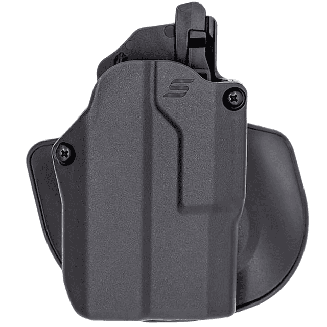 Safariland Solis ALS OWB Holster, Black Belt Slide/Paddle Mount Left Hand - SOLIS1565A0C3412 Safariland Solis ALS OWB Holster, Black Belt Slide/Paddle Mount Left Hand - SOLIS1565A0C3412