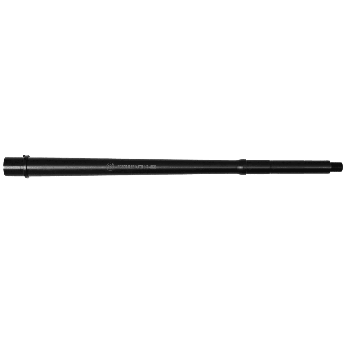 Rosco Manufacturing K9 Barrel, 16" Nitride Stainless Steel Barrel 1:7" Twist 1/2"x28 Thread 5.56 NATO - K9-16-HY-556-7-I Rosco Manufacturing K9 Barrel, 16" Nitride Stainless Steel Barrel 1:7" Twist 1/2"x28 Thread 5.56 NATO - K9-16-HY-556-7-I