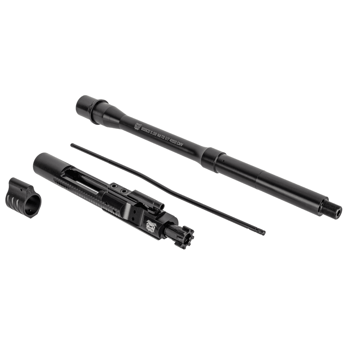 Rosco Manufacturing Bloodline Sauce Pack, 12.5″ 4150 Chrome Moly Steel Barrel BCG Gas Block (Non-Adjustable) Gas Tube 5.56 NATO - SP-BL-125-556-BCG-GTC Rosco Manufacturing Bloodline Sauce Pack, 12.5″ 4150 Chrome Moly Steel Barrel BCG Gas Block (Non-Adjustable) Gas Tube 5.56 NATO - SP-BL-125-556-BCG-GTC