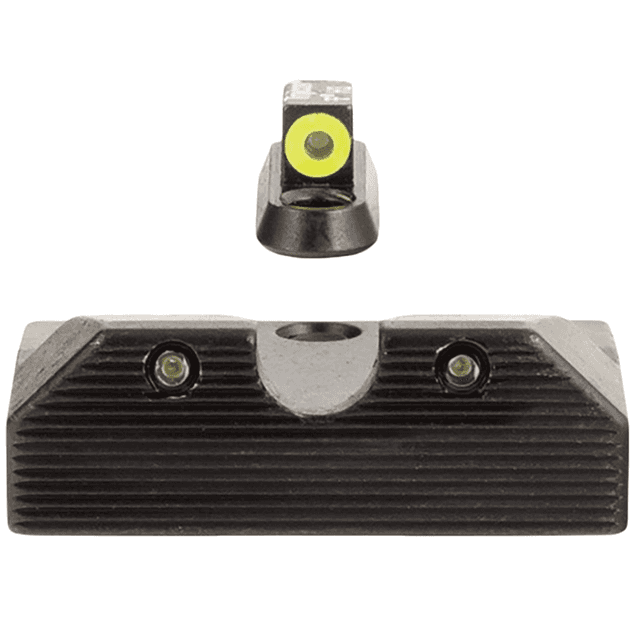 Trijicon HD XR Night Sight Set, Green Tritium/Yellow Outline Front Green Tritium Rear Black Frame Fits CZ P-10/P-10C - 601080 Trijicon HD XR Night Sight Set, Green Tritium/Yellow Outline Front Green Tritium Rear Black Frame Fits CZ P-10/P-10C - 601080