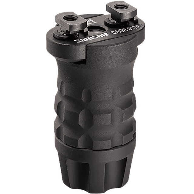 Samson Short Grenade Vertical Grip, Black Anodized M-LOK AR Platform - 040510201 Samson Short Grenade Vertical Grip, Black Anodized M-LOK AR Platform - 040510201
