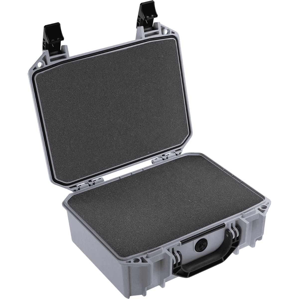 Pelican Vault Medium Case, 14" Long Gray Polyethylene Foam Padding Weather Resistant - VCV2000000GRY Pelican Vault Medium Case, 14" Long Gray Polyethylene Foam Padding Weather Resistant - VCV2000000GRY