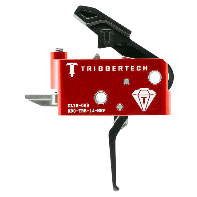TriggerTech AROTRB14NNF Diamond Two-Stage Flat Trigger with 1.50-4 lbs Draw Weight for AR-15 Right TriggerTech AROTRB14NNF Diamond Two-Stage Flat Trigger with 1.50-4 lbs Draw Weight for AR-15 Right