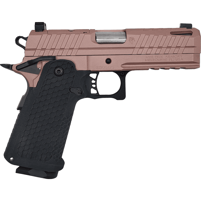 Live Free Armory LFAPC01306RB Apollo 11 Compact 9mm Luger 17+1 4.15" Stainless Match Grade Pistol Live Free Armory LFAPC01306RB Apollo 11 Compact 9mm Luger 17+1 4.15" Stainless Match Grade Pistol