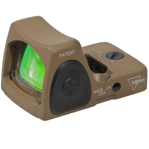 Trijicon RMR Type 2 Adjustable LED - 6.5 MOA Red Dot Cerakote FDE Trijicon RMR Type 2 Adjustable LED - 6.5 MOA Red Dot Cerakote FDE