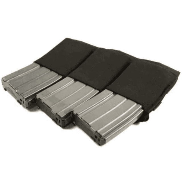 Blue Force Gear Ten-Speed Mag Pouch, Black Cordura 3 Compartments AR/M4 Mags or M16 Mags (Polymer or Metal) - HWTSPM43BK Blue Force Gear Ten-Speed Mag Pouch, Black Cordura 3 Compartments AR/M4 Mags or M16 Mags (Polymer or Metal) - HWTSPM43BK