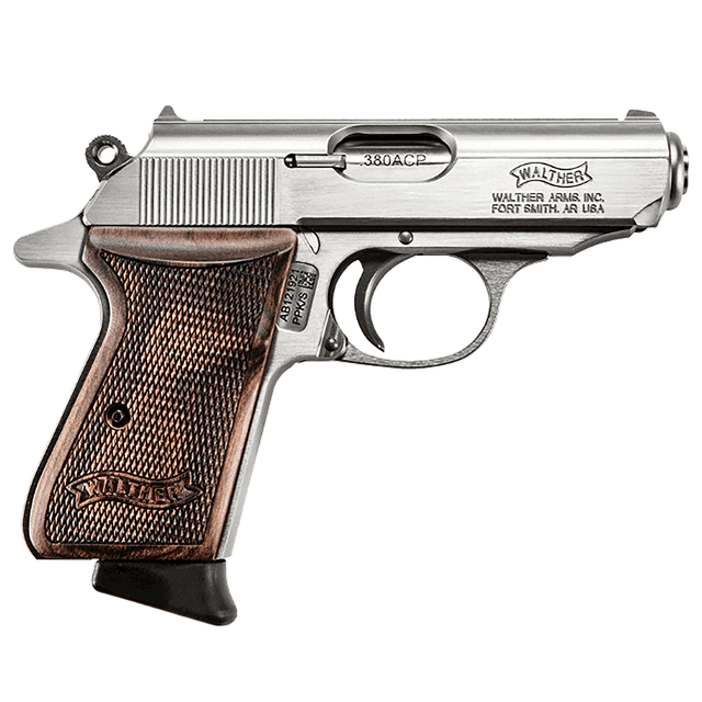 Walther Arms 4796004WG PPK/S Carry Frame 380 ACP 7+1 3.30" Stainless Steel Pistol Walther Arms 4796004WG PPK/S Carry Frame 380 ACP 7+1 3.30" Stainless Steel Pistol