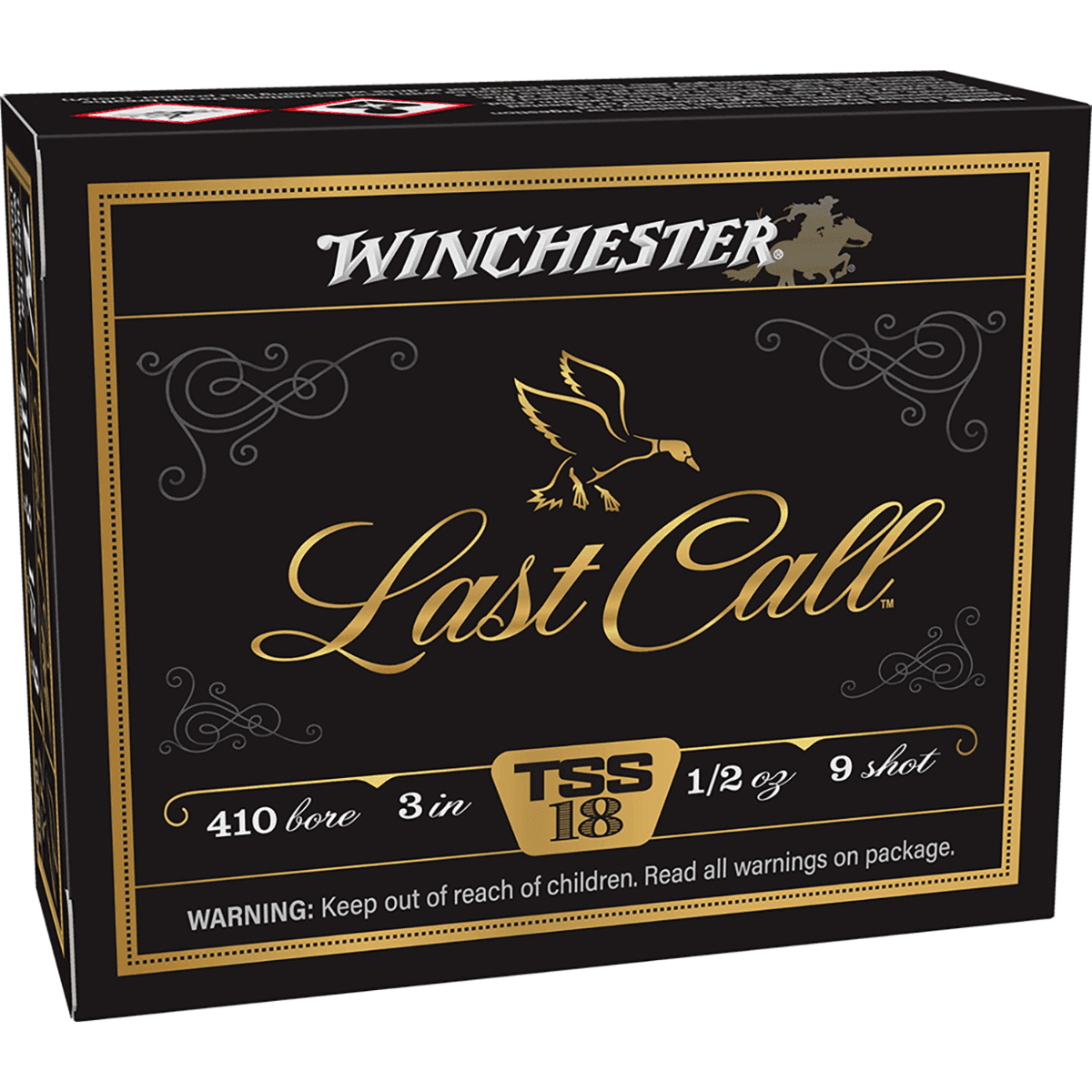 Winchester Ammo Last Call TSS Ammo, 3" 1/2oz Tungsten 9Shot 10 Per Box/10 Case 410 Gauge - LCTSS4139 Winchester Ammo Last Call TSS Ammo, 3" 1/2oz Tungsten 9Shot 10 Per Box/10 Case 410 Gauge - LCTSS4139