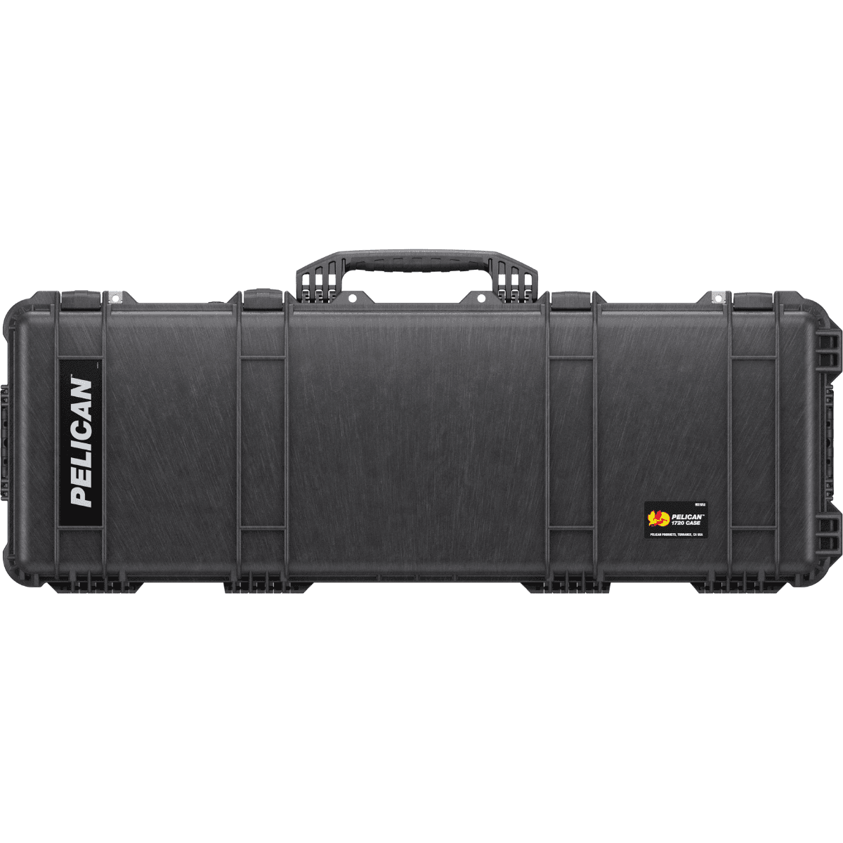 Pelican Protector Long Case, 41.80" Black Polypropylene Foam Padding Crush/ Dust Proof / Watertight 50.38" L x 13.33" W x 5.33" D Interior Dimensions - 0175000000110 Pelican Protector Long Case, 41.80" Black Polypropylene Foam Padding Crush/ Dust Proof / Watertight 50.38" L x 13.33" W x 5.33" D Interior Dimensions - 0175000000110
