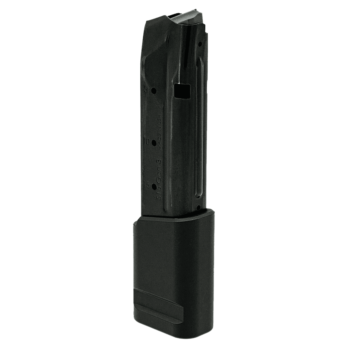 Shield Arms S15ME10INSBLK Extended 10rd Compatible w/ Shield Arms S15 Magazine Black Aluminum Shield Arms S15ME10INSBLK Extended 10rd Compatible w/ Shield Arms S15 Magazine Black Aluminum