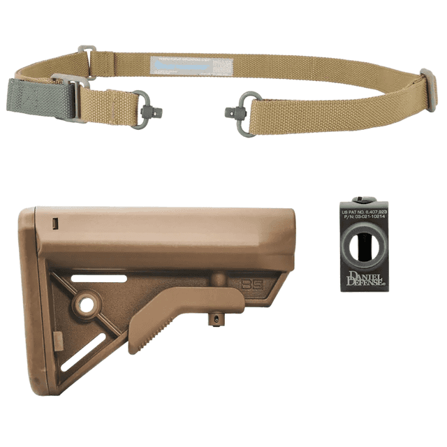 Blue Force Gear Army Sling Kit, B5 Bravo Stock Coyote Brown - KSP0088CB Blue Force Gear Army Sling Kit, B5 Bravo Stock Coyote Brown - KSP0088CB
