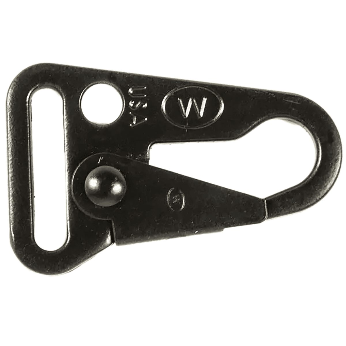 Blue Force Gear Sling Snap Hook, Black Steel 1" Sling Loop (Use on 1" or 1.25" sling webbing) for H&K weapons SCARs /SIGs - HK100 Blue Force Gear Sling Snap Hook, Black Steel 1" Sling Loop (Use on 1" or 1.25" sling webbing) for H&K weapons SCARs /SIGs - HK100